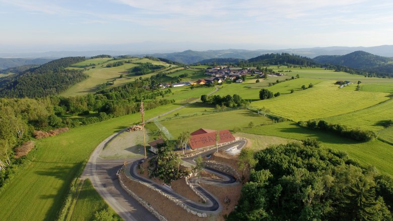 barrierefreie Aussichtsplattform Braunegg, © Aigner Christoph barrierefreie Aussichtsplattform Braunegg, © Aigner Christoph