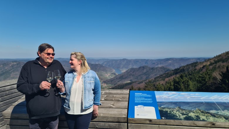 Pächter Ludwig Biebl und Nicole Pirker, © npjw Pächter Ludwig Biebl und Nicole Pirker, © npjw