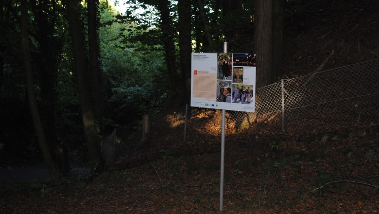 Station on the Aggsbach cultural hiking trail, © Franz Trinkl Station on the Aggsbach cultural hiking trail, © Franz Trinkl