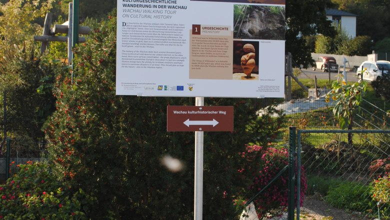 Station on the Aggsbach cultural hiking trail, © Franz Trinkl Station on the Aggsbach cultural hiking trail, © Franz Trinkl