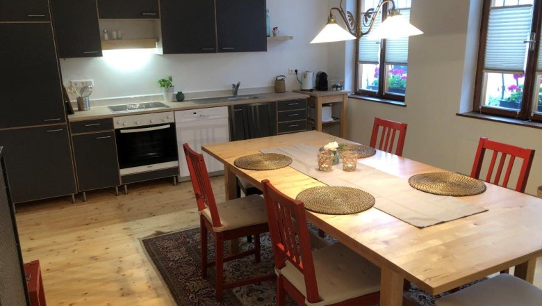 Dining area with kitchen, © Christina Hirtzberger-Wimmer Dining area with kitchen, © Christina Hirtzberger-Wimmer