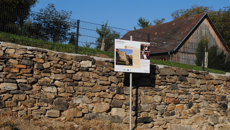 Station on the Aggsbach cultural hiking trail, © Franz Trinkl Station on the Aggsbach cultural hiking trail, © Franz Trinkl