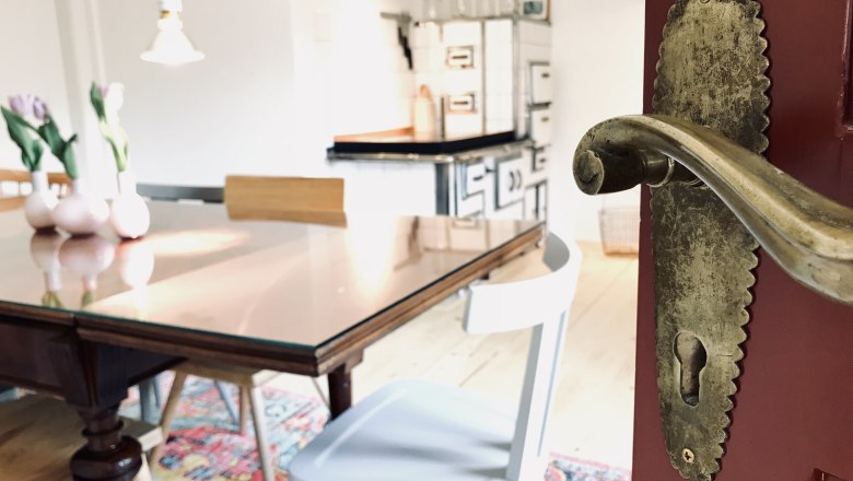 Küche im Haupthaus, © Fam. Georgoulopous Küche im Haupthaus, © Fam. Georgoulopous