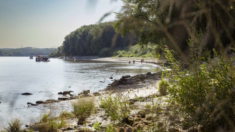 Donaustrand in Luberegg, © Donau NÖ/Barbara Elser Donaustrand in Luberegg, © Donau NÖ/Barbara Elser