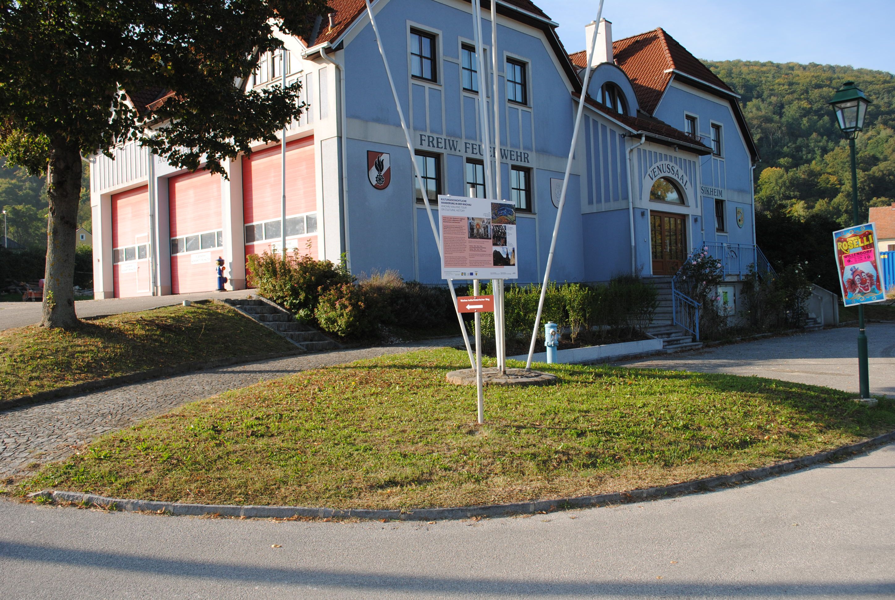Station am Kulturwanderweg Aggsbach
