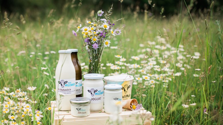 Milchprodukte des Auer Milchhofs, &copy; www.brandingbrothers.at