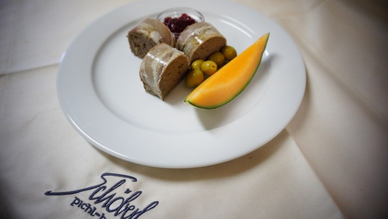 Fine p&acirc;t&eacute; at the pichl-hof, &copy; Familie Sch&ouml;berl