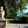 Stone sculpture of the Venus of Willendorf.