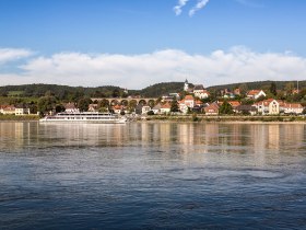 Emmersdorf with Danube, &copy; Lachlan Blair