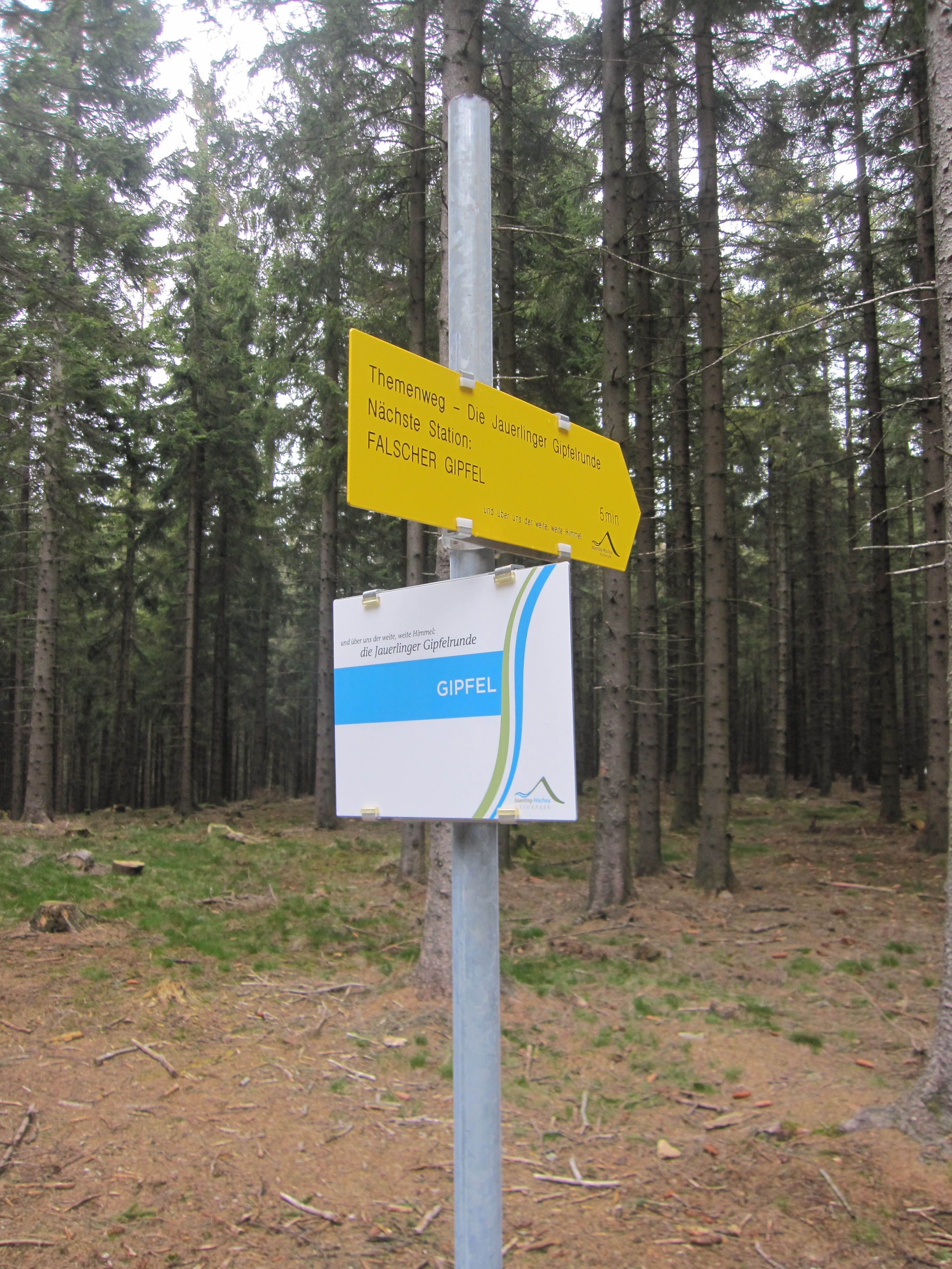 Gipfel am Jauerling