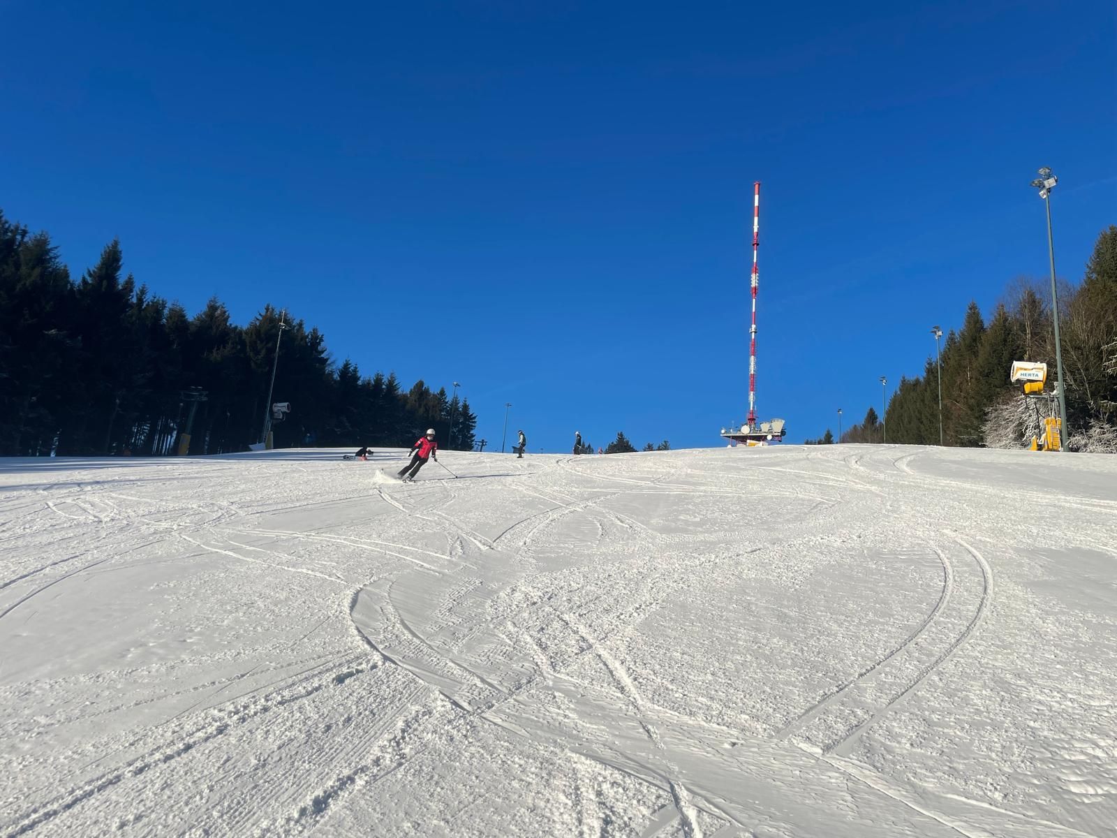 Schneevergnügen am Jauerling