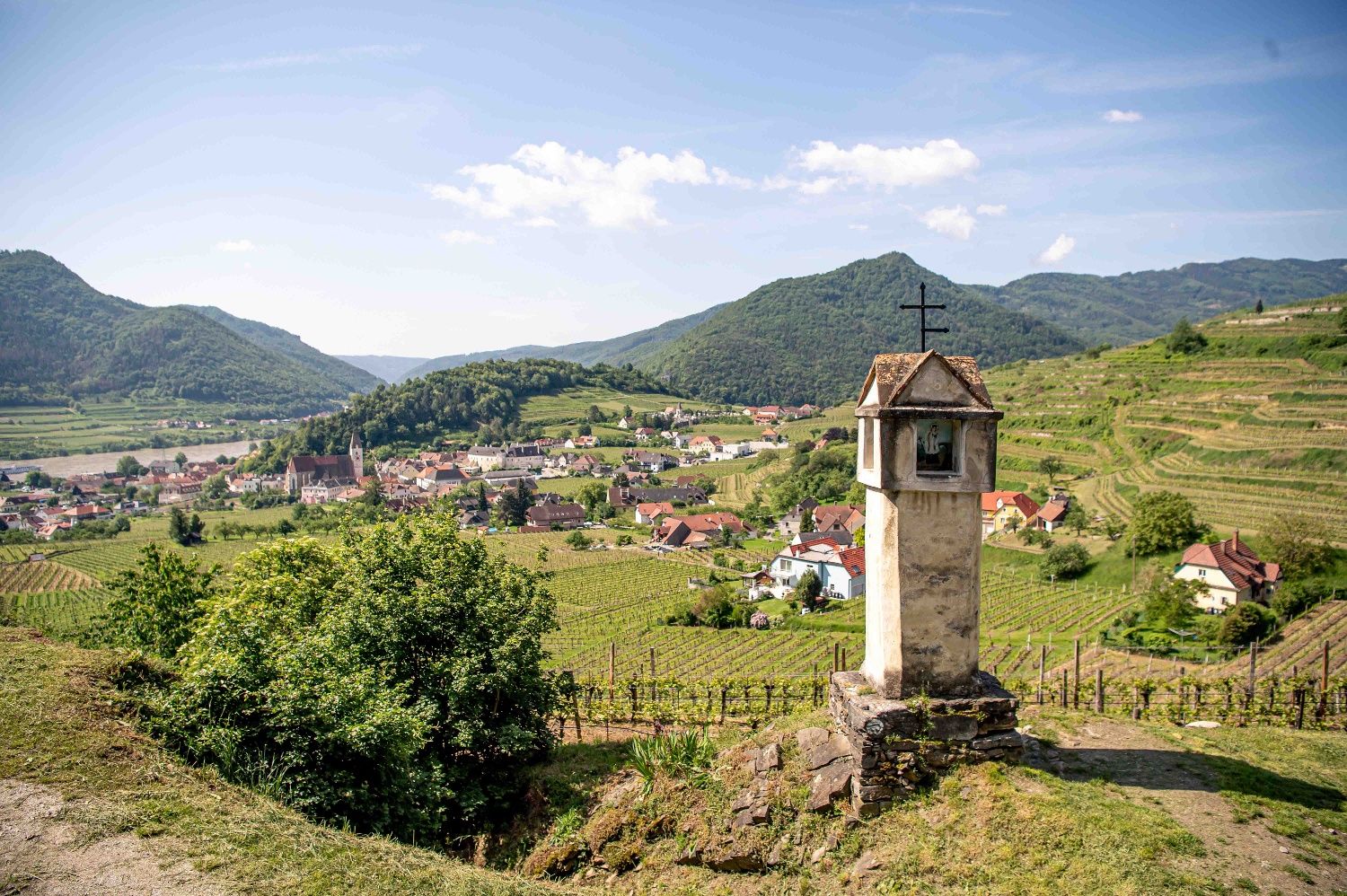Aussicht vom Marterl beim Roten Tor