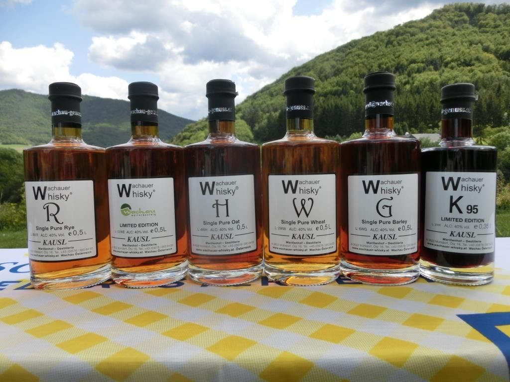 Wachauer Whiskysortiment beim Kausl