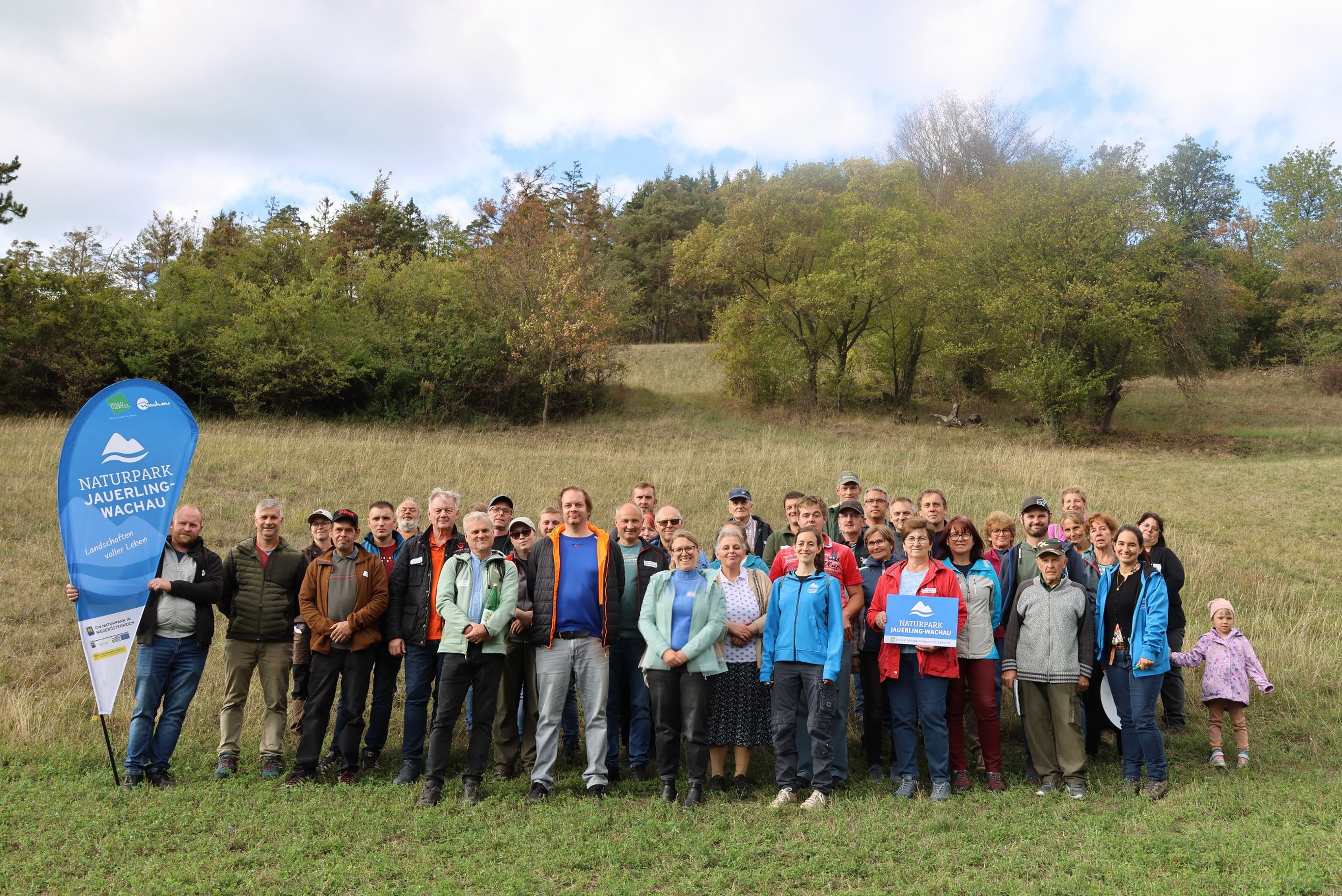 Teilnehmer:innen der Veranstaltung zum Regionalen Naturschutzplan am Jauerling
