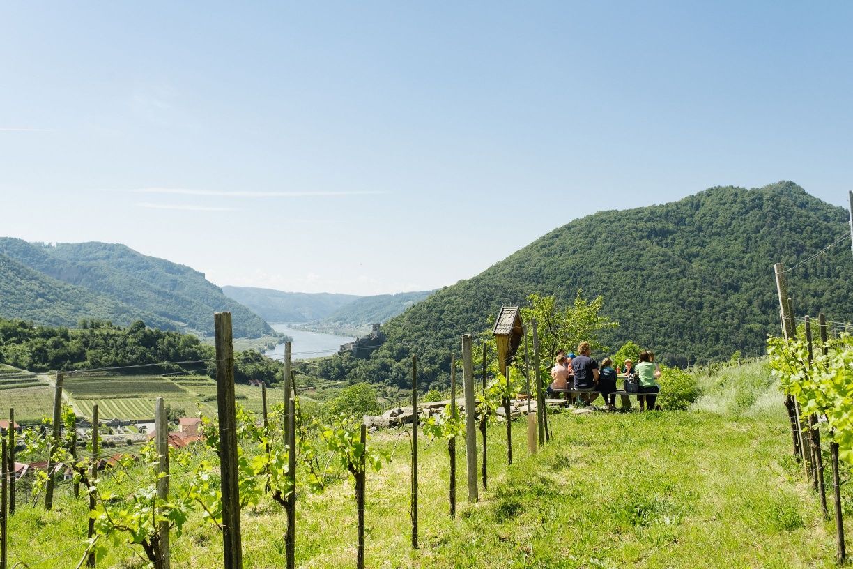 Rasten mit herrlichem Ausblick
