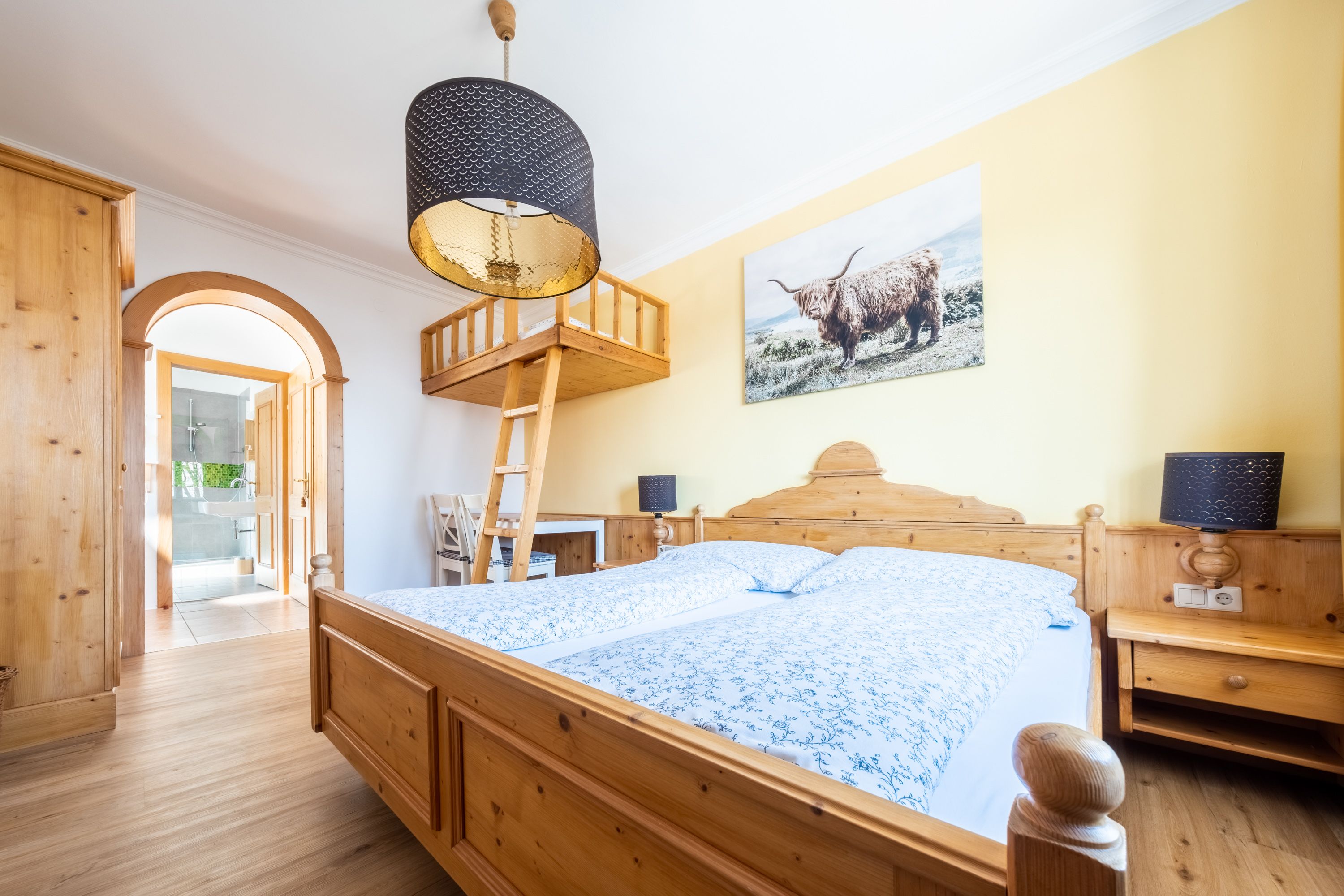 Zimmerbeispiel vom Ferienhof am Jauerling