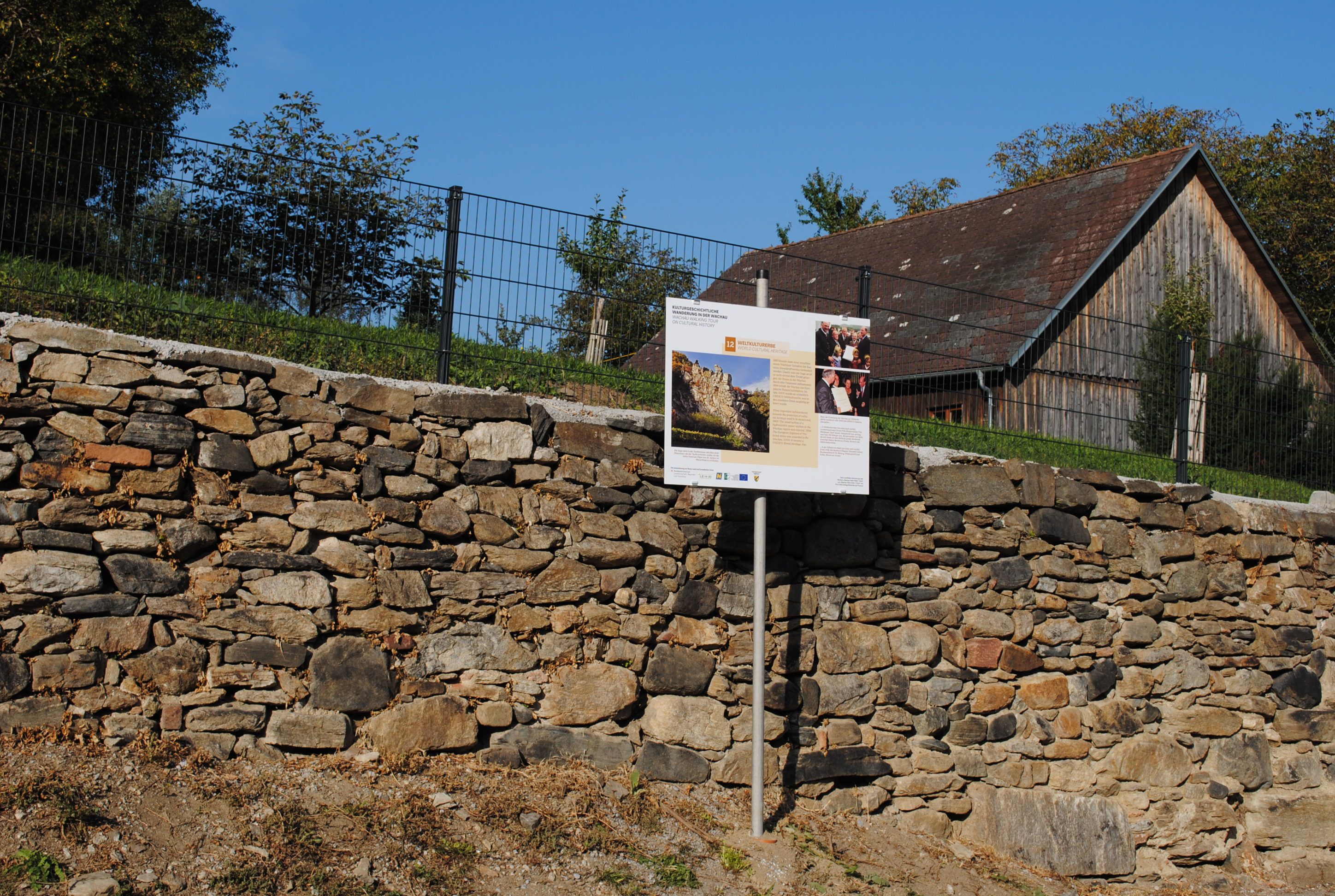Station am Kulturwanderweg Aggsbach