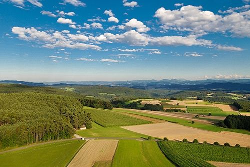 Landschaft um Weiten