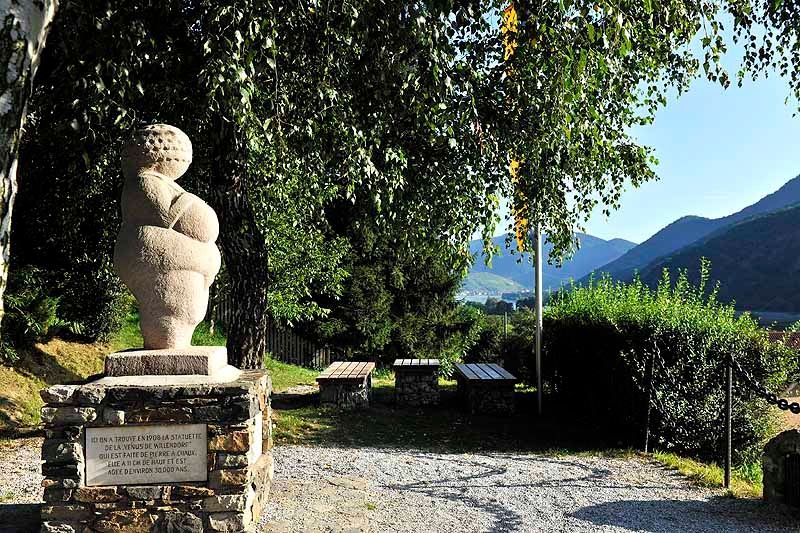 Fundestelle der Venus in Willendorf