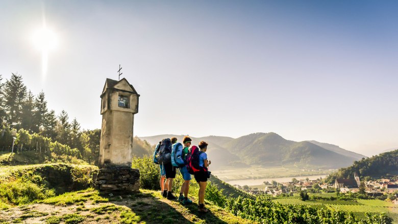 Wanderer beim Roten Tor, &copy; Robert Herbst