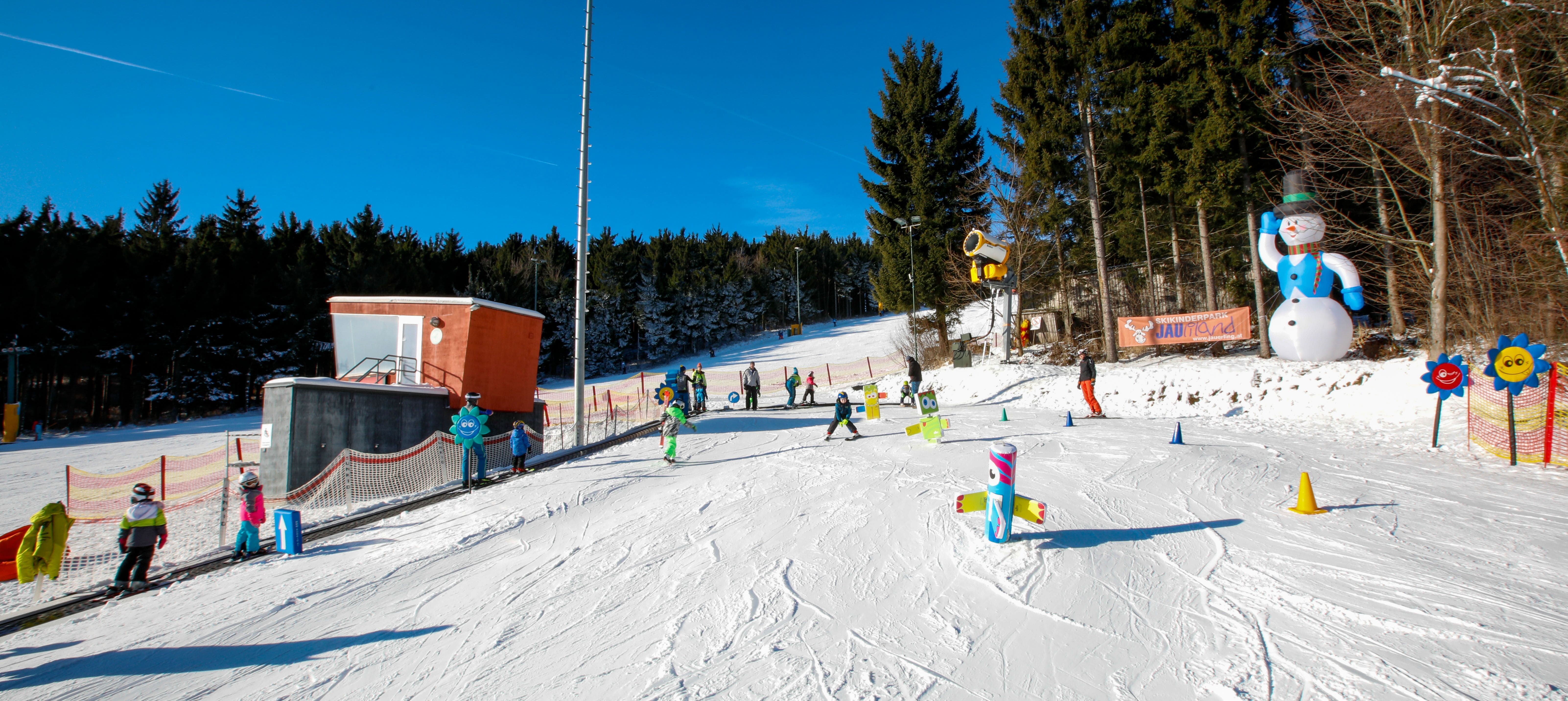Schneevergnügen am Jauerling