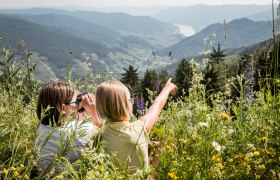 Pupils look towards future - view from the Wachau Terrace, &copy; Martina Siebenhandl