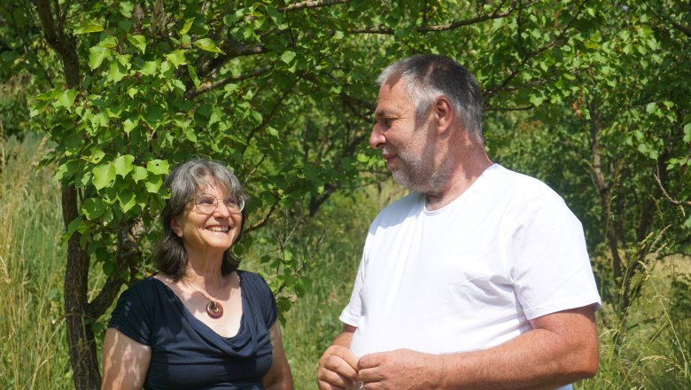 Angelika Schranzhofer und Martin Spindler, © Naturpark Jauerling-Wachau