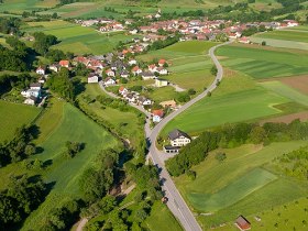 Blick über Trandorf und den Großen Berg, © Markus Haslinger