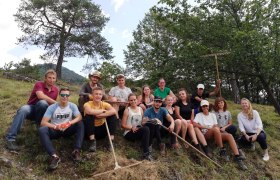 Hannes Seehofer ist mit den Wachau Volunteers jedes Jahr im Pflegeeinsatz, © Hannes Seehofer