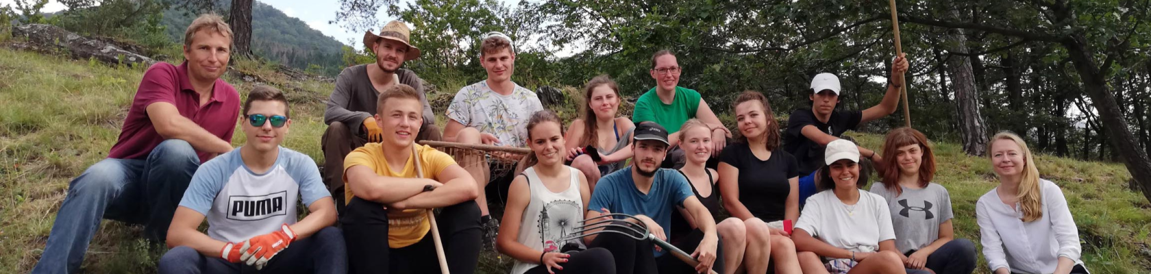 Hannes Seehofer ist mit den Wachau Volunteers jedes Jahr auf Pflegeeinsatz, © Hannes Seehofer