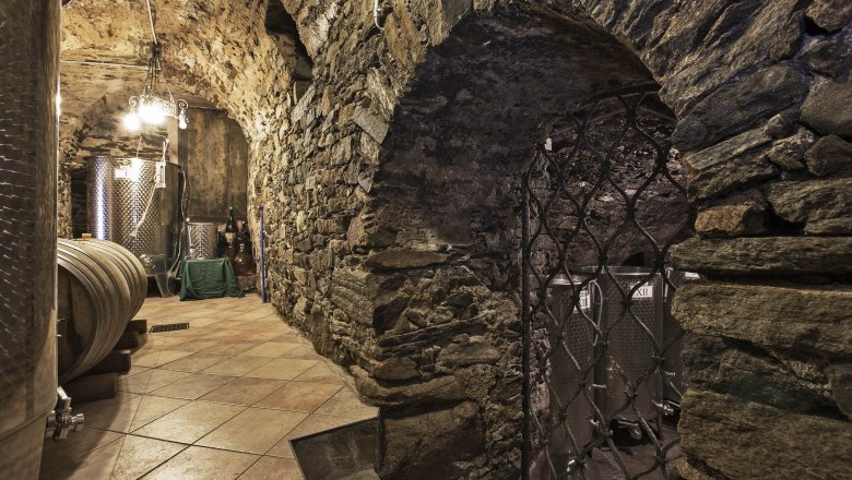 Wine cellar from the Kellermandl organic winery, © Monika Loeff